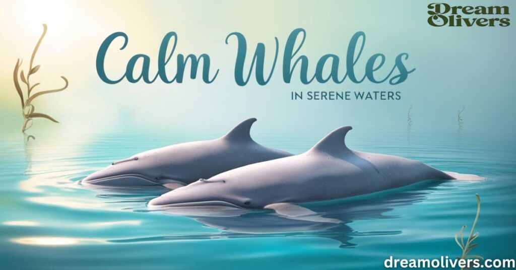 Calm Whales in Serene Waters