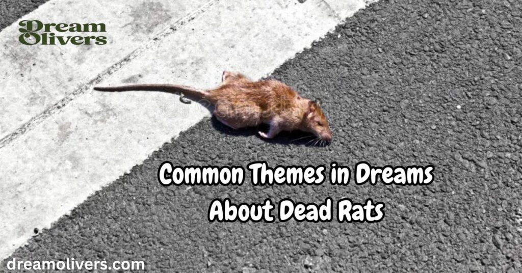 Common Themes in Dreams About Dead Rats