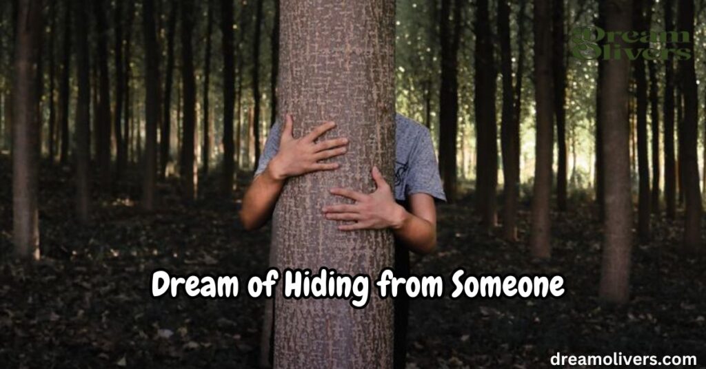 Dream of Hiding from Someone