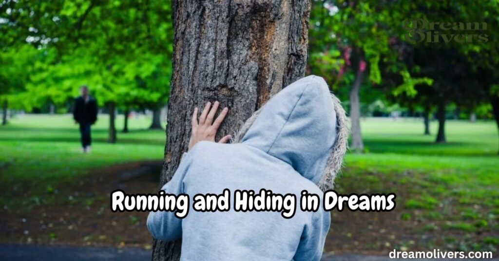 Running and Hiding in Dreams