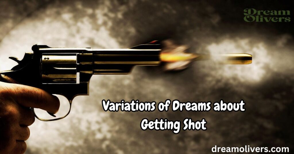 Variations of Dreams about Getting Shot