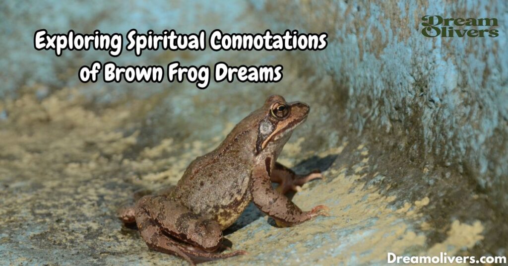 brown frog spiritual meaning