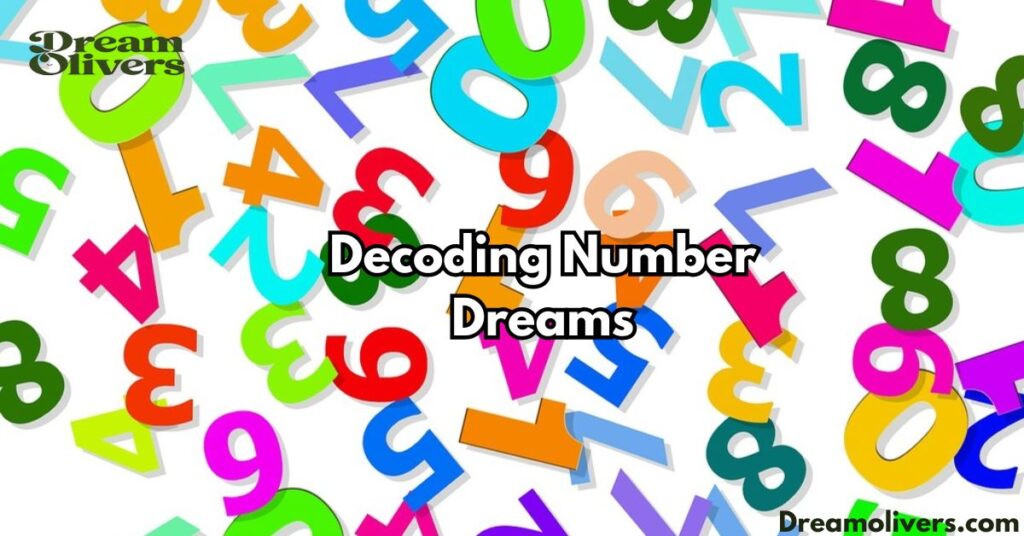 Decoding Number Dreams