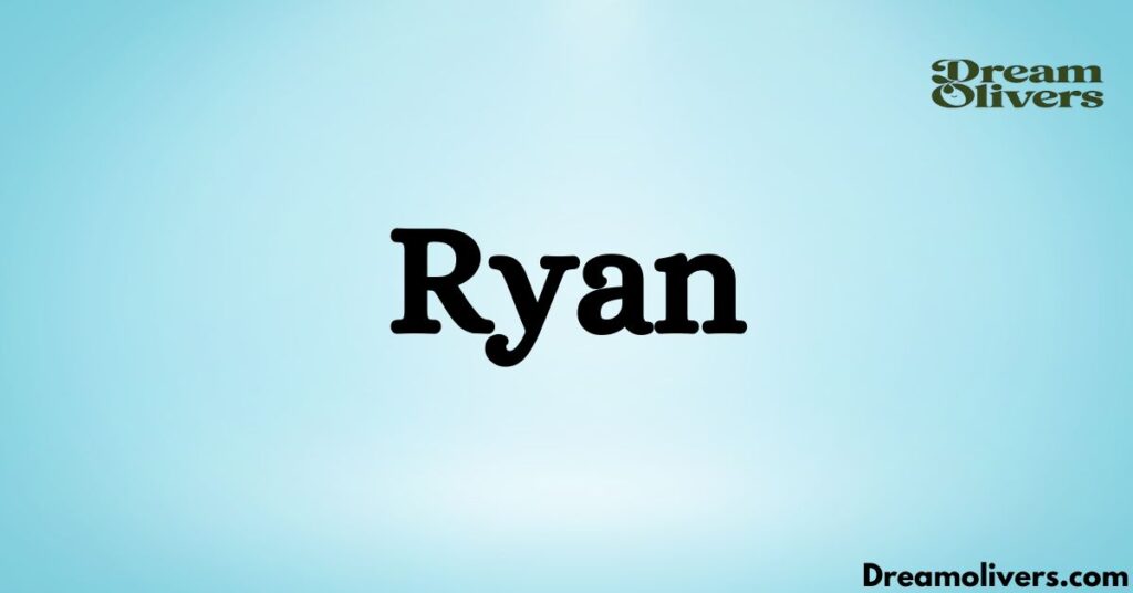 The Royal Significance of Ryan