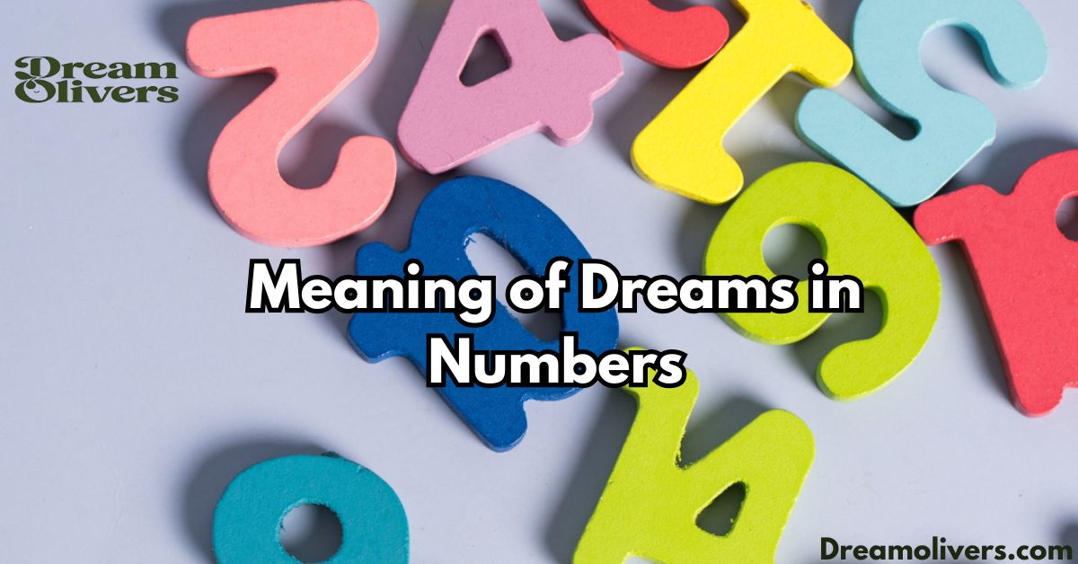 meaning of dreams in numbers