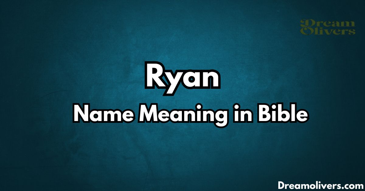 ryan name meaning in bible