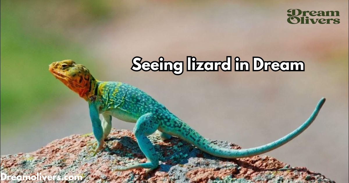 seeing lizard in dream