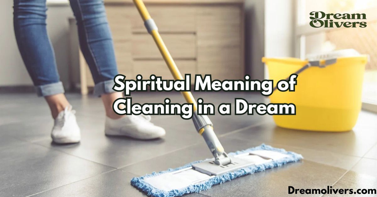 spiritual meaning of cleaning in a dream