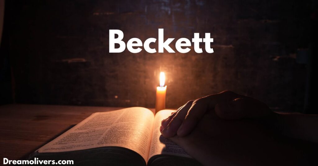 Beckett A Modern Reflection of Ancient Values