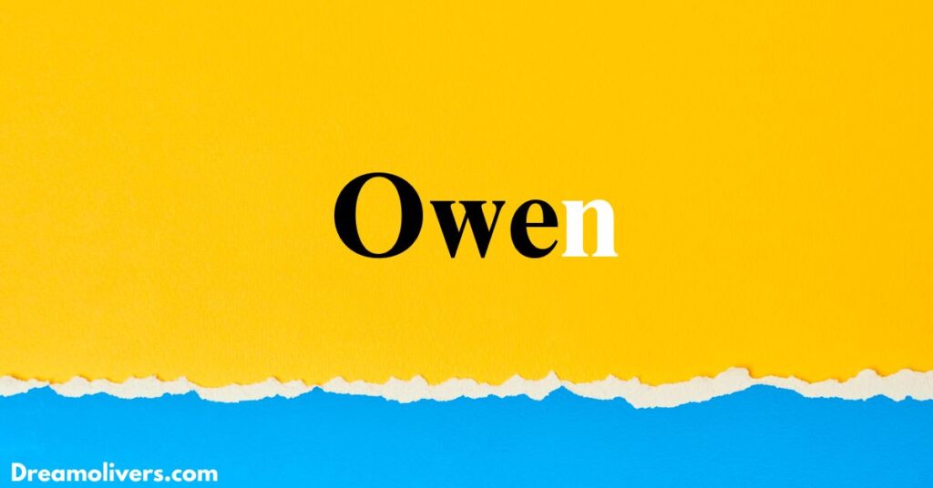 Owen Biblical Connection to the Tribe of Benjamin