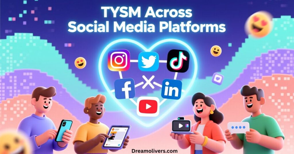 TYSM Across Social Media Platforms
