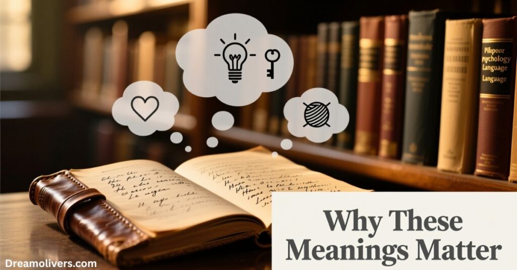 Why These Meanings Matter